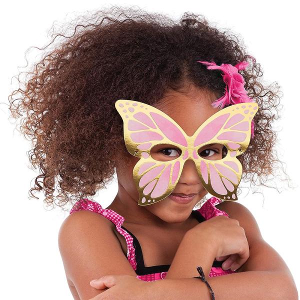 Shimmering Butterfly Pappmasker