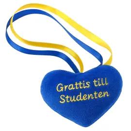 Studentnalle Hjärta Liten
