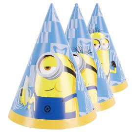 Minions Partyhattar 6-pack