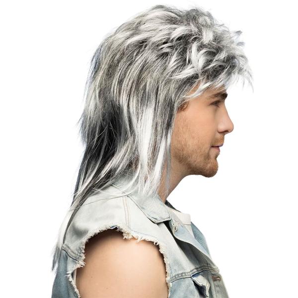 Rock Peruk Grå