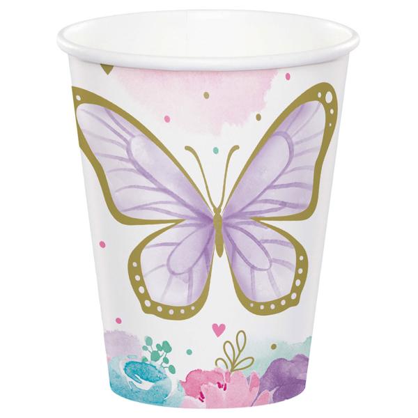 Shimmering Butterfly Pappmuggar
