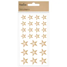 Klistermärken Guldstjärnor 2-pack