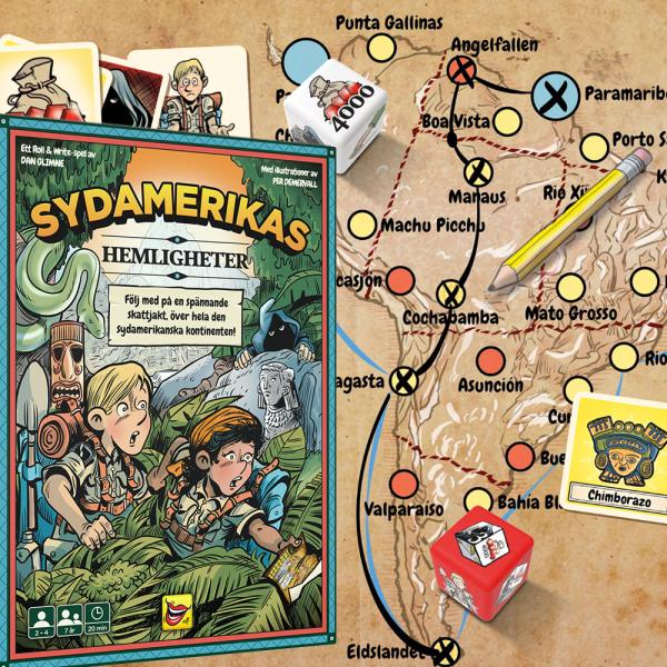 Sydamerikas Hemligheter Brädspel