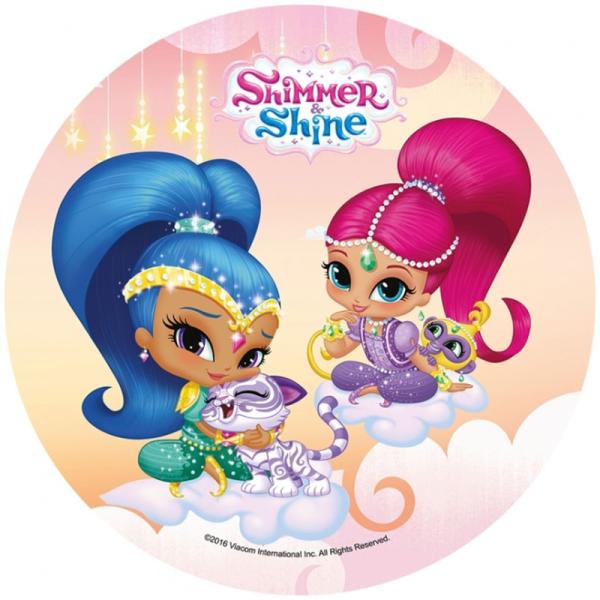 Shimmer och Shine Tårtoblat D