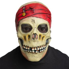 Latexmask Piratskelett