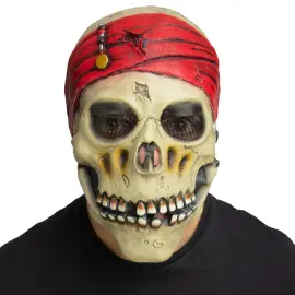 Latexmask Piratskelett