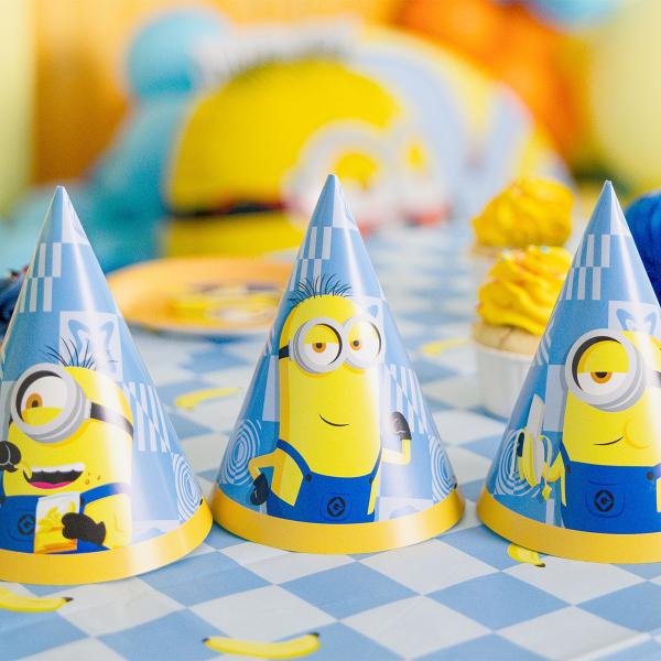 Minions Partyhattar 6-pack