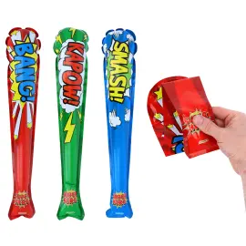 Självuppblåsande Basebollträ Superhjälte