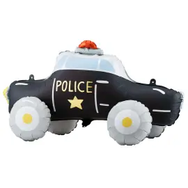 St&aring;ende Folieballong Polisbil