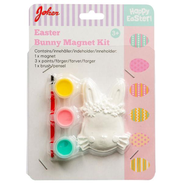 Påskpyssel Kaninmagnet Set