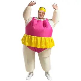 Uppblåsbar Maskeraddräkt Ballerina
