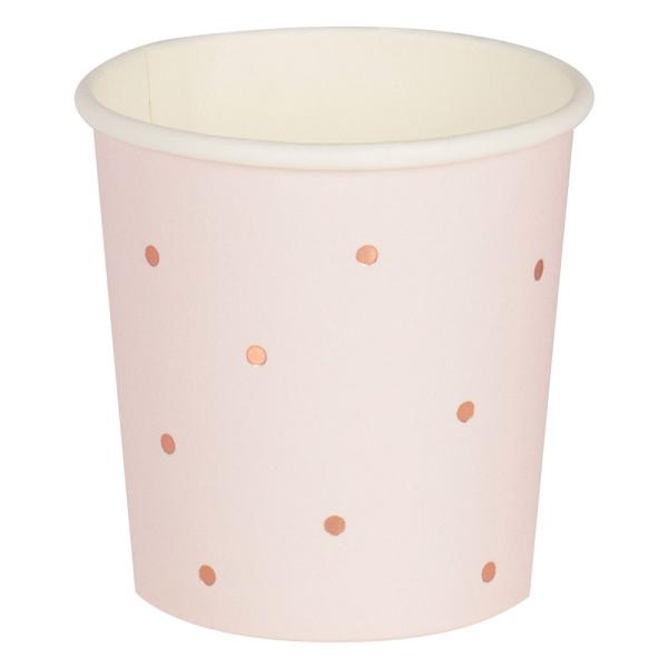 Shotglas Pastell Ljusrosa och Roséguld