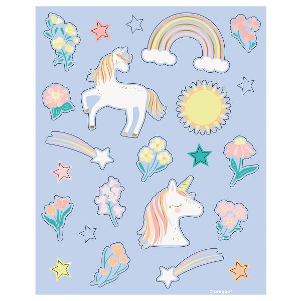 Enhörning Klistermärken 92-pack