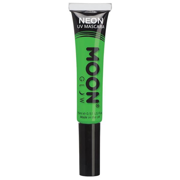 Moon Glow Neon UV Mascara Intensiv Grön
