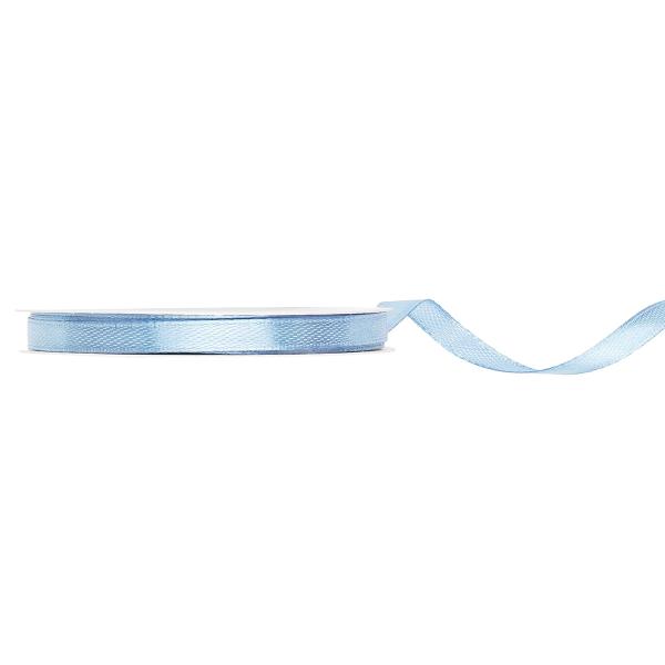 Satinband Ljus Dimblå 6 mm