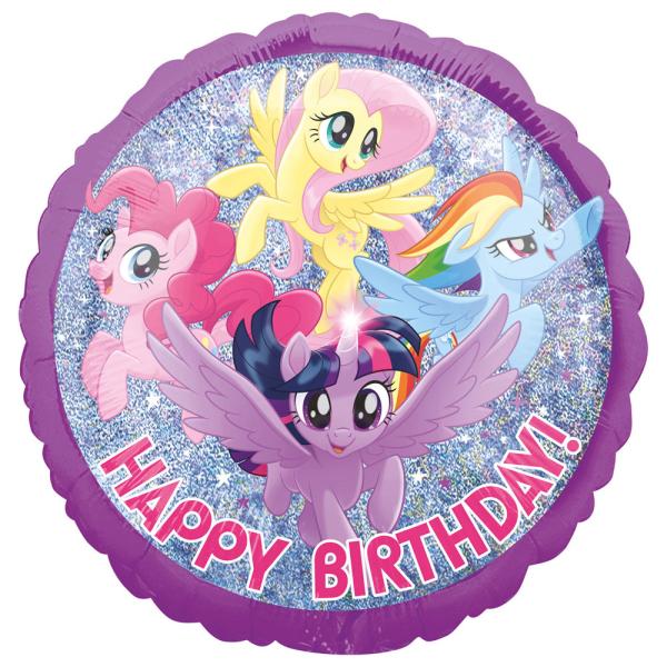 Holografisk My Little Pony Folieballong