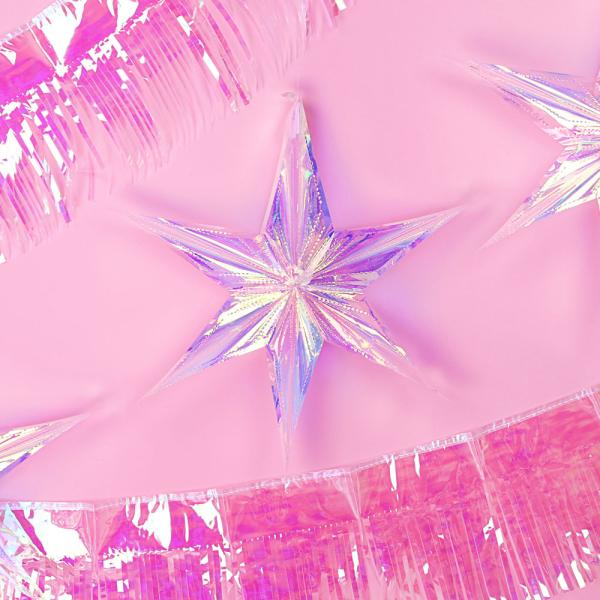 Holografisk Stjärna Dekoration