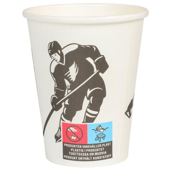 Pappersmuggar Hockey 25 cl 8-pack