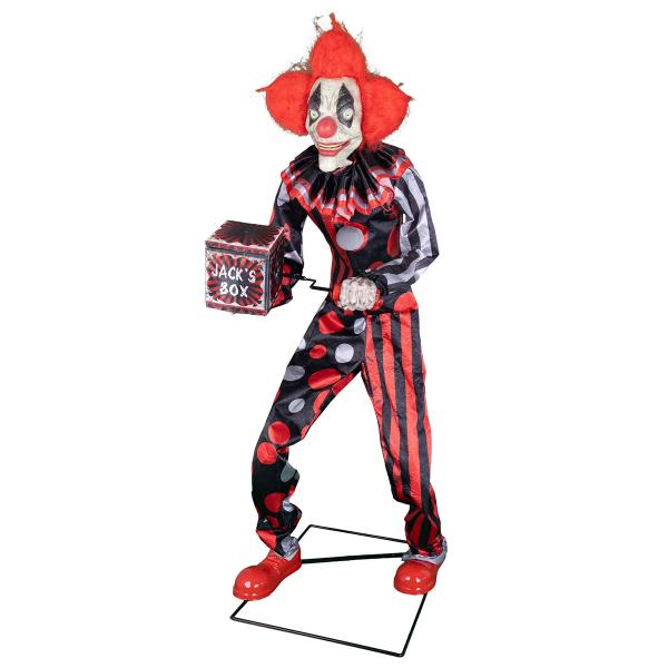 Animerad Clownen Jack Prop 175 cm