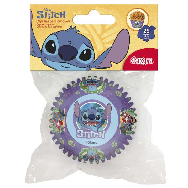 Muffinsformar Stitch 5 cm 25-pack