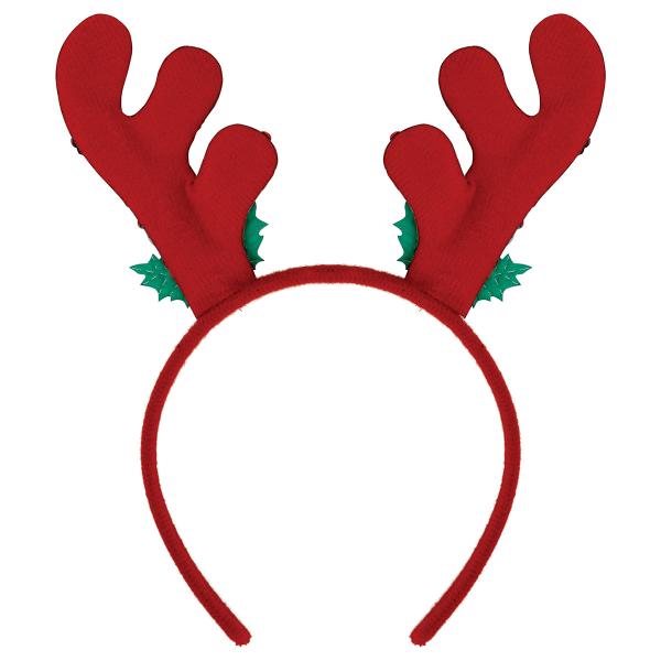 Diadem Renhorn med Paljetter