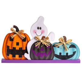 Halloweendekoration Pumpor & Sp&ouml;ke