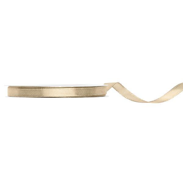 Satinband Ljusguld 6 mm