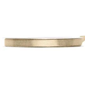 Satinband Ljusguld 6 mm