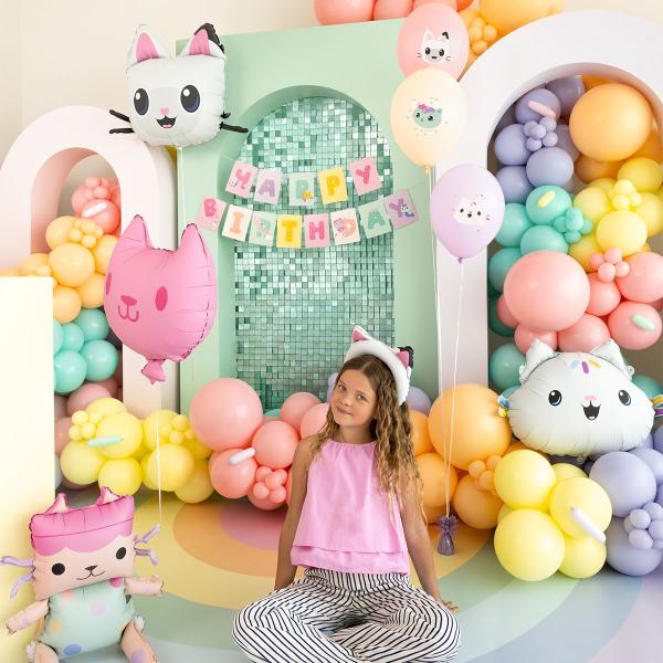 Gabbys Dockskåp Girlang Happy Birthday 180 x 15 cm