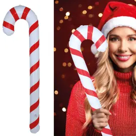 Uppbl&aring;sbar Polkagris 90 cm