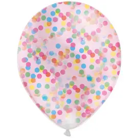 Konfettiballonger Olika Färger