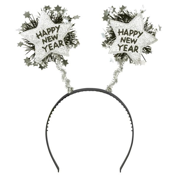 Happy New Year Diadem Stjärnor