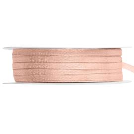 Satinband Ljus Persika 3 mm
