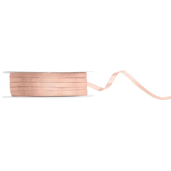 Satinband Ljus Persika 3 mm