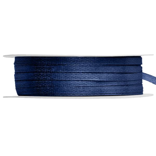 Satinband Marinblå 3 mm