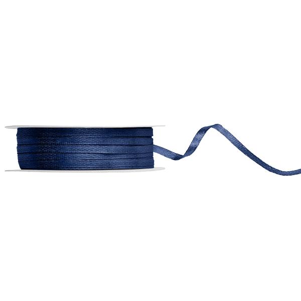 Satinband Marinblå 3 mm