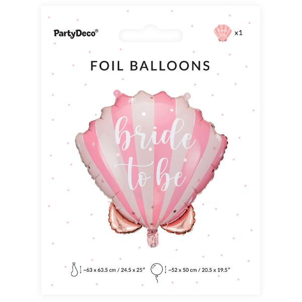 Bride to be Folieballong Snäckor