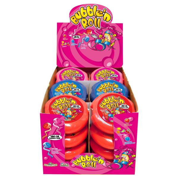 Bubblen Roll Tuggummi Rulle