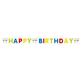 Happy Birthday Streamers Girlang