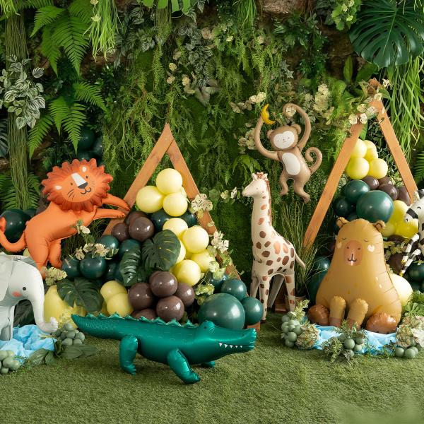 Folieballong Apa med Banan 51 x 88 cm