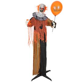 Animerad St&aring;ende Clown Prop