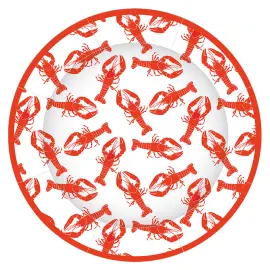 Papptallrikar Crayfish