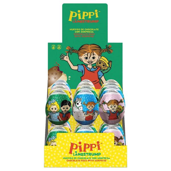 Pippi Långstrump Chokladägg med Överraskning 20 g