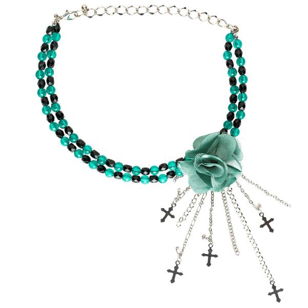 Gothic Choker Grön