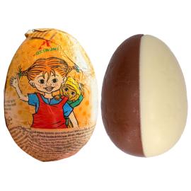 Pippi L&aring;ngstrump Choklad&auml;gg med &Ouml;verraskning 60 g