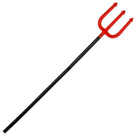 Dj&auml;vulsgaffel Svart/R&ouml;d