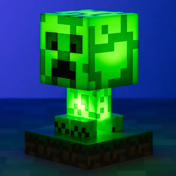 Minecraft Creeper Lampa