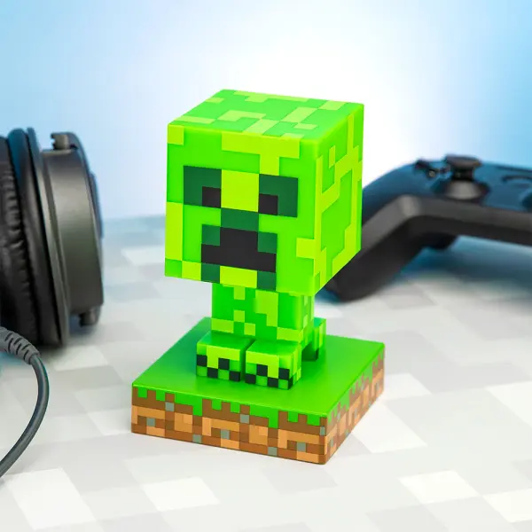 Minecraft Creeper Lampa