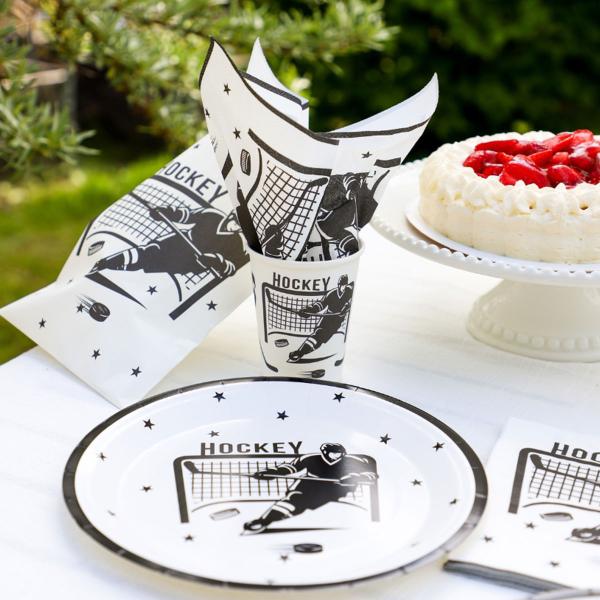 Pappersmuggar Hockey 25 cl 8-pack