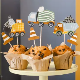 Cupcake Toppers Byggfordon